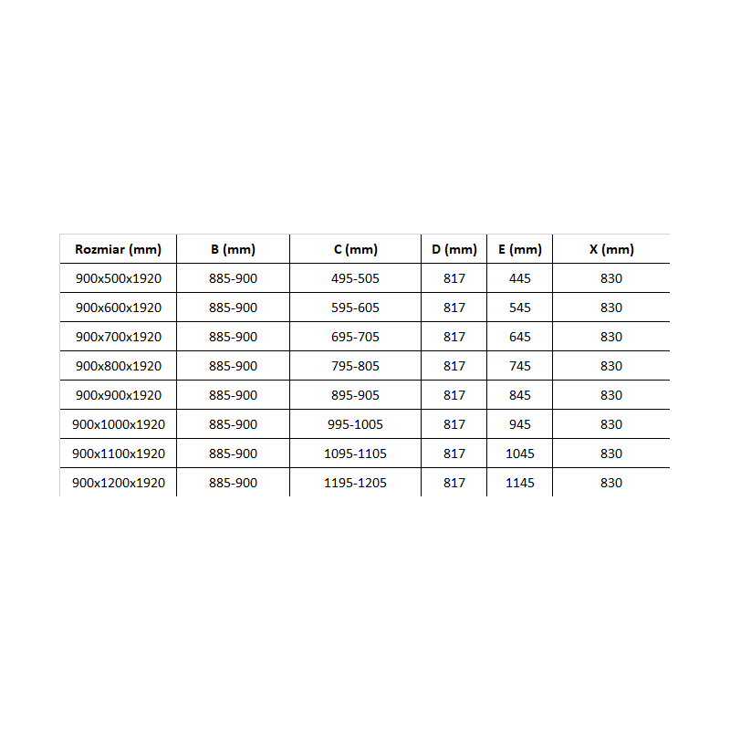 Mexen Pretoria sprchový kout s otočnými dveřmi 90 x 100 cm, grafit, chrom - 852-090-100-01-40
