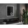 Mexen Kala koupelnové zrcadlo s osvětlením a kosmetickým zrcátkem 60 x 80 cm, LED 6000K, proti zamlžování