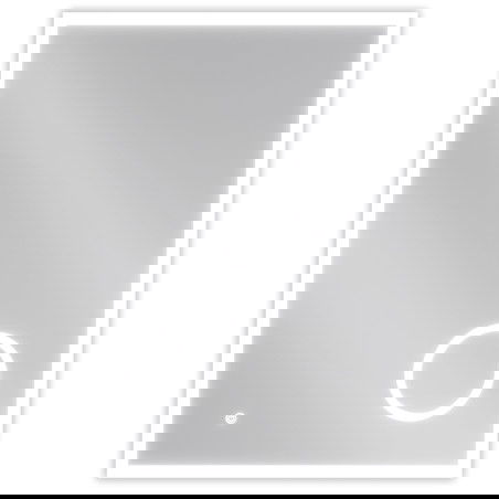 Mexen Kala podsvícené koupelnové zrcadlo s kosmetickým zrcátkem 60 x 80 cm, LED 6000K, antikondenzace - 9820-060-080-611-00