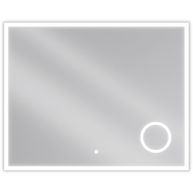 Mexen Kala koupelnové zrcadlo s osvětlením a kosmetickým zrcátkem 100 x 80 cm, LED 6000K, proti mlze - 9820-100-080-611-00