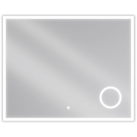 Mexen Kala koupelnové zrcadlo s osvětlením a kosmetickým zrcátkem 100 x 80 cm, LED 6000K, proti mlze - 9820-100-080-611-00