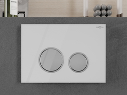 Mexen Fenix 06 splachovací tlačítko, bílá - 600620