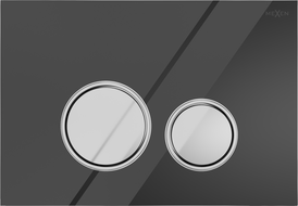 Mexen Fenix 06 splachovací tlačítko, černé - 600623