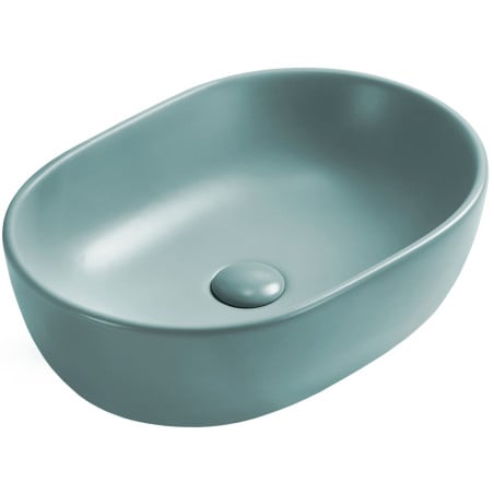 Mexen Viki umyvadlo na desku 48 x 35 cm, světle zelená mat - 21054848