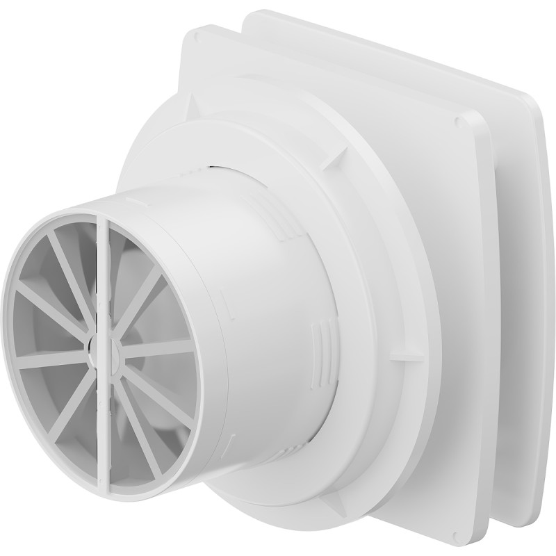 Mexen AXS 100 ventilátor koupelnový s časovačem, bílý - W9601-100T-00