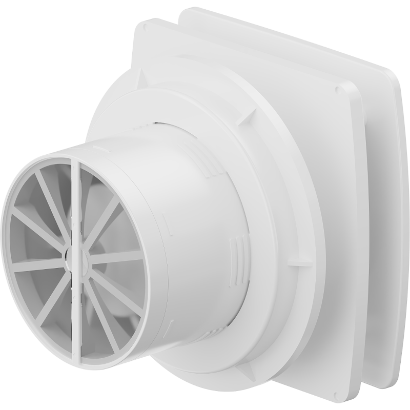 Mexen AXS 100 ventilátor do koupelny s pohybovým senzorem, časovač, bílý - W9601-100S-00