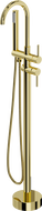Mexen Alma volně stojící vanová baterie, zlatá - 75033-50