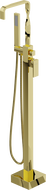 Mexen Avila volně stojící vanová baterie, zlatá - 75833-50