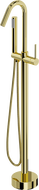 Mexen Gaja volně stojící vanová baterie, zlatá - 75333-50