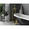 Mexen Retro volně stojící vanová baterie, zlatá - 75933-50