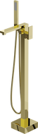 Mexen Urano volně stojící vanová baterie, zlatá - 75233-50