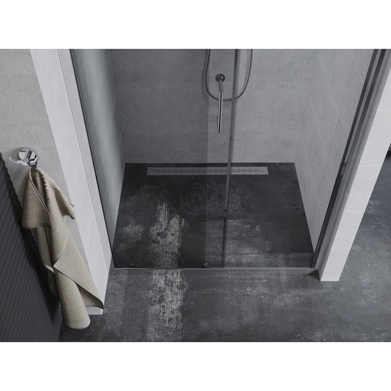 Mexen Apia posuvné sprchové dveře 90 cm, transparentní, chrom - 845-090-000-01-00