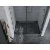 Mexen Apia skleněné sprchové dveře posuvné 125 cm, transparentní, chrom - 845-125-000-01-00