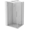 Mexen Velar posuvná sprchová kabina 140 x 90 cm, transparentní, chrom - 871-140-090-01-01
