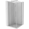 Mexen Velar sprchová kabina posuvná 110 x 110 cm, transparentní, chrom - 871-110-110-01-01