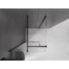 Mexen Velar posuvná sprchová kabina 110 x 110 cm, transparentní, černá - 871-110-110-01-70