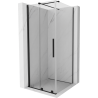 Mexen Velar posuvná sprchová kabina 120 x 120 cm, transparentní, černá - 871-120-120-01-70