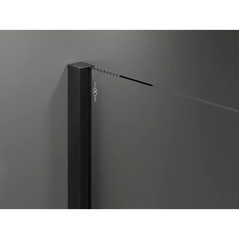 Mexen Velar posuvná sprchová kabina 160 x 80 cm, transparentní, černá - 871-160-080-01-70