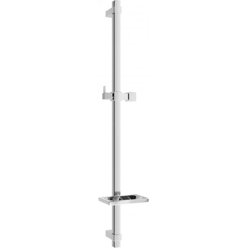 Mexen DQ sprchová tyč s mýdlenkou 80 cm, chrom - 79381-00