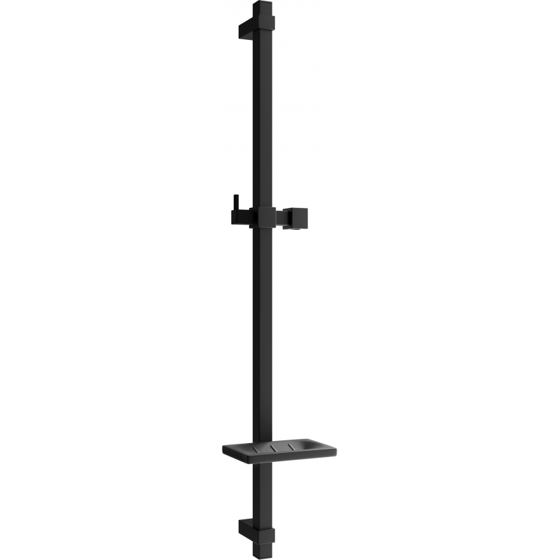 Mexen DQ sprchová tyč s mýdlenkou 80 cm, černá - 79381-70