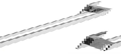 Mexen Asis dvojitý háček na ručník, chrom - 7017625-00