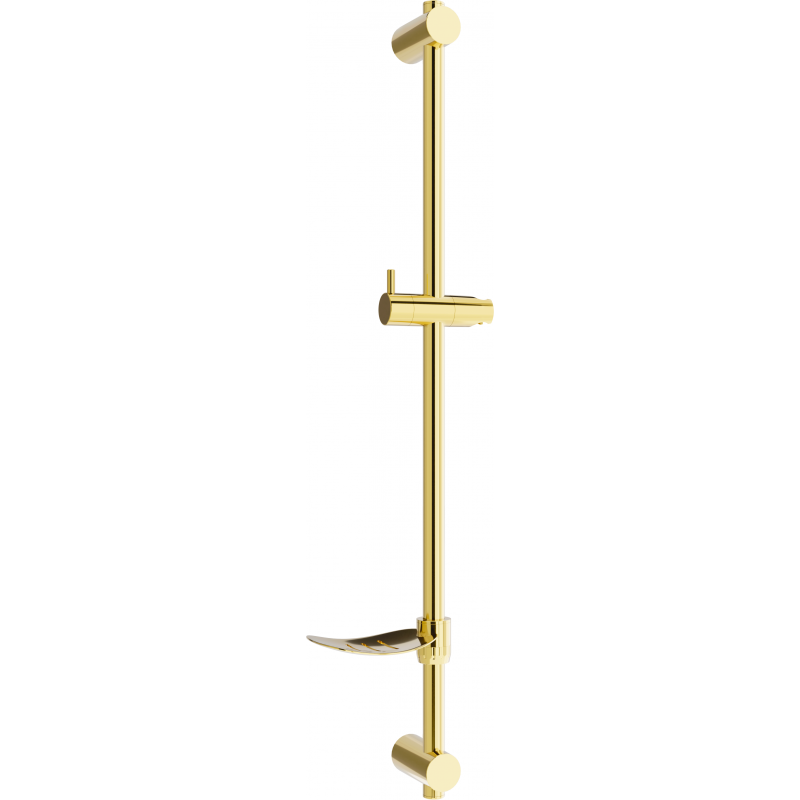 Mexen DF sprchová tyč s mýdlenkou 80 cm, zlatá - 79382-50