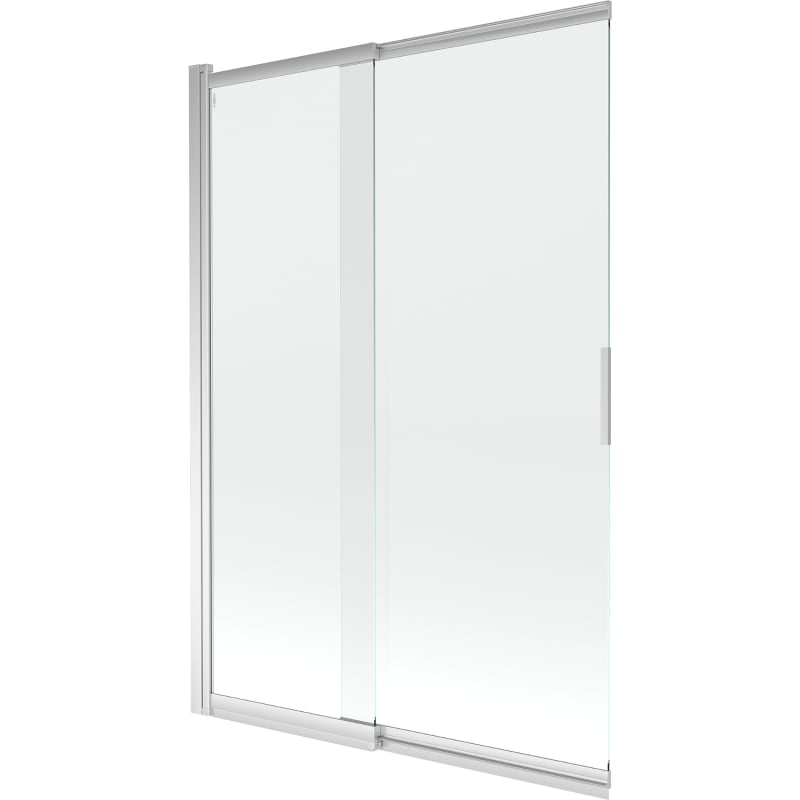 Mexen Fox vana paravan dvoukřídlý posuvný 120 x 150 cm, transparentní, chrom - 891-120-002-01-00
