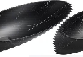 Mexen Elza umyvadlo na desku 40 x 33 cm, černý kámen - 21014099