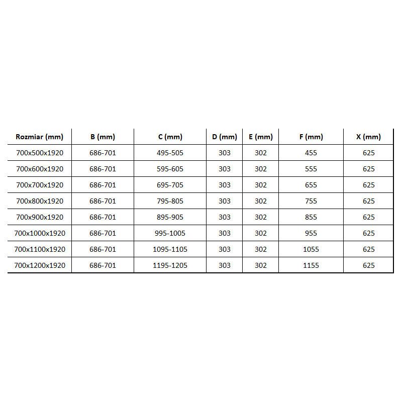 Mexen Lima skládací sprchový kout 70 x 80 cm, transparentní, černá - 856-070-080-70-00
