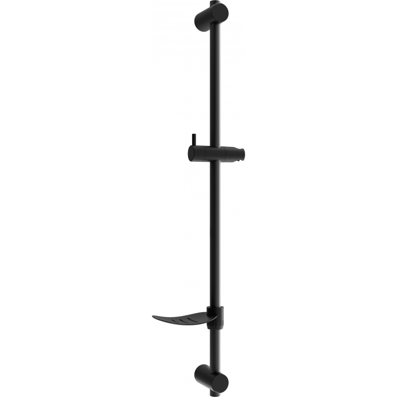 Mexen DF sprchová tyč s mýdlenkou 80 cm, černá - 79382-70