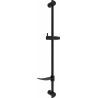 Mexen DF sprchová tyč s mýdlenkou 80 cm, černá - 79382-70