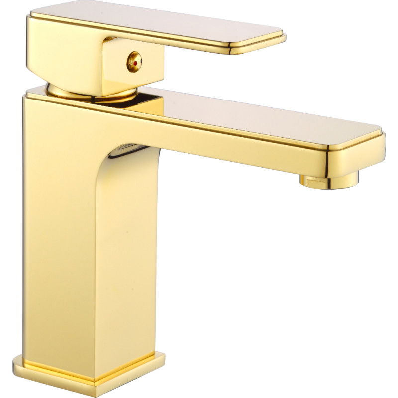 Mexen Cetus baterie umyvadlová, zlatá - 744300-50