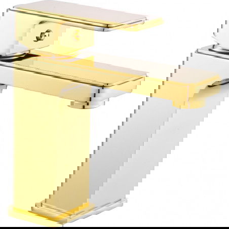 Mexen Cetus baterie umyvadlová, zlatá - 744300-50