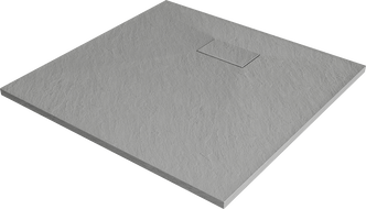 Mexen Hugo sprchová vanička čtvercová SMC 70 x 70 cm, šedá - 42617070