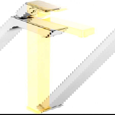 Mexen Cetus vysoká umyvadlová baterie, zlatá - 744310-50