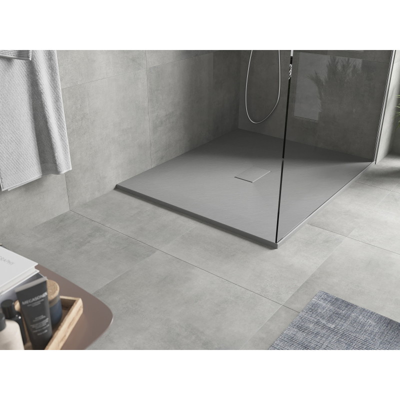 Mexen Hugo obdélníkový sprchový kout SMC 140 x 100 cm, šedý - 42611014