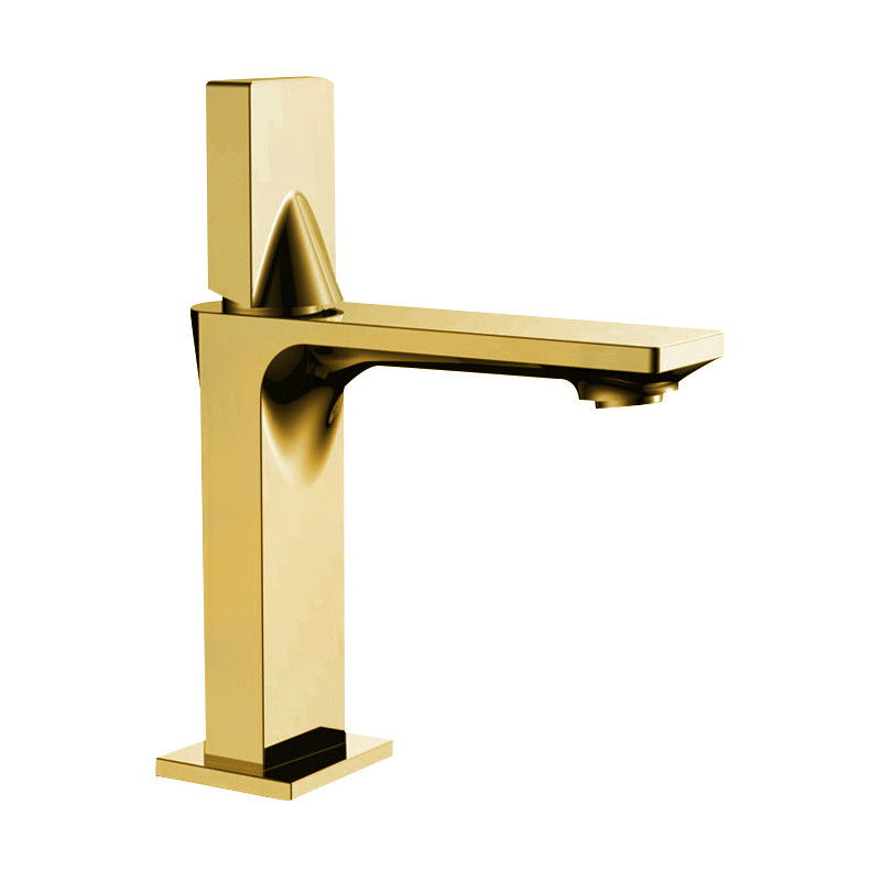 Mexen Crux umyvadlová baterie, zlatá - 744400-50