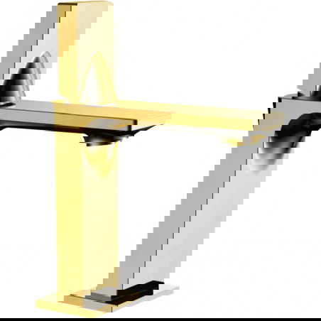 Mexen Crux umyvadlová baterie, zlatá - 744400-50