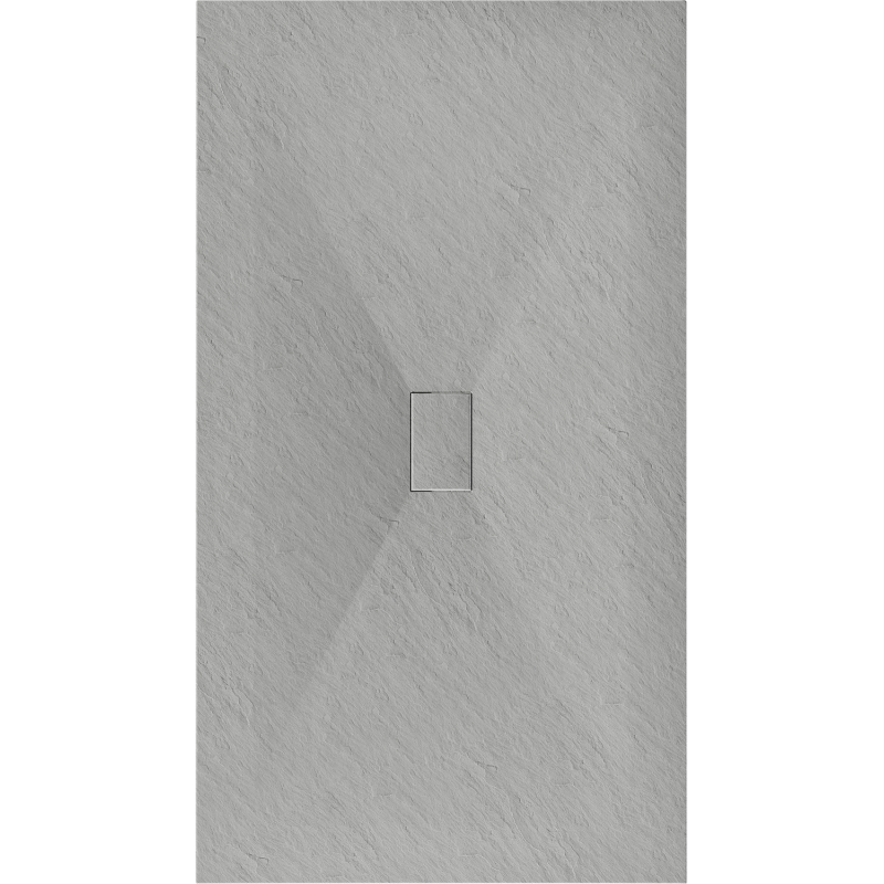 Mexen Hugo obdélníková sprchová vanička SMC 170 x 100 cm, šedá - 42611017