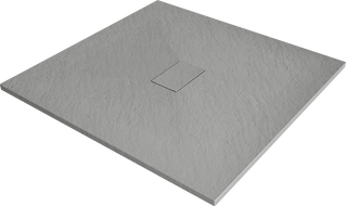 Mexen Hugo čtvercová vanička SMC 100 x 100 cm, šedá - 42611010