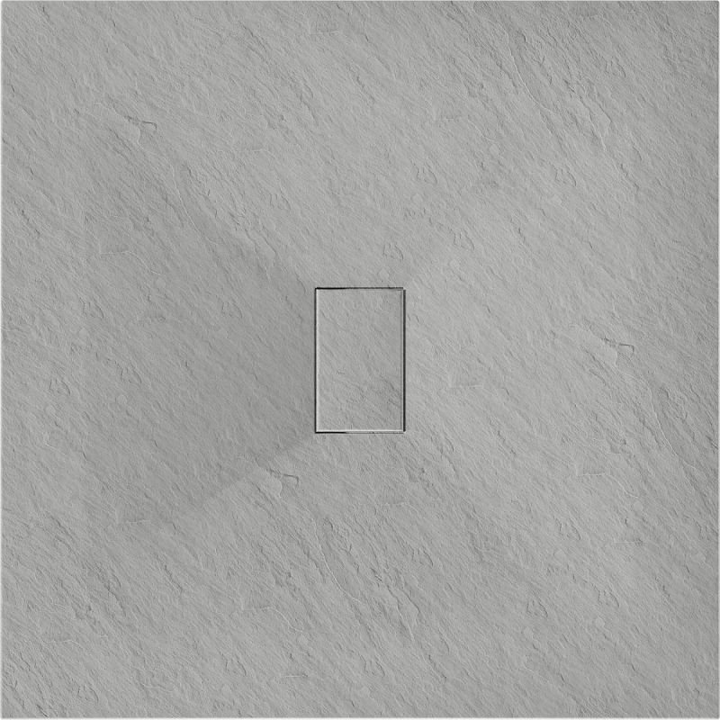 Mexen Hugo čtvercová vanička SMC 100 x 100 cm, šedá - 42611010