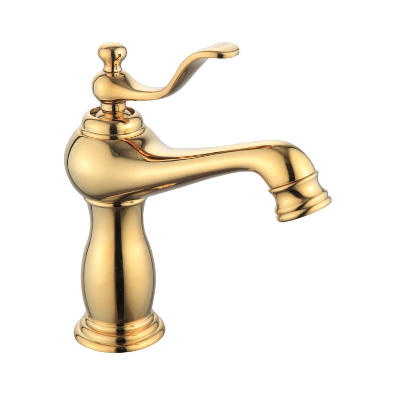 Mexen Vela umyvadlová baterie, zlatá - 744500-50