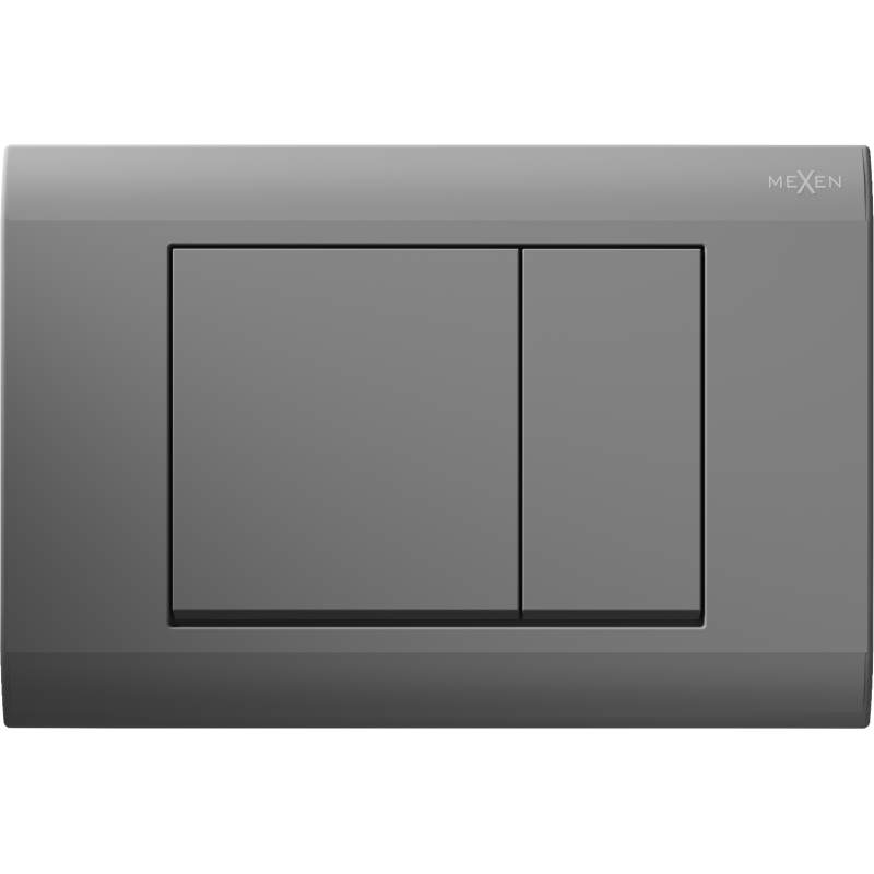 Mexen Fenix 01 splachovací tlačítko, gun šedá - 600166