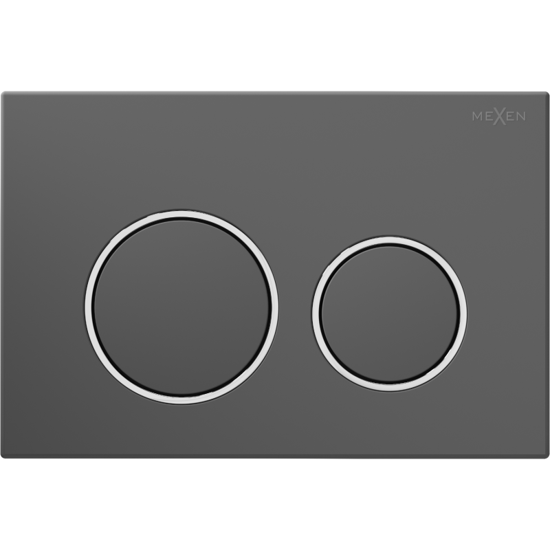 Mexen Fenix 07 XS tlačítko splachování, gun gray - 600766