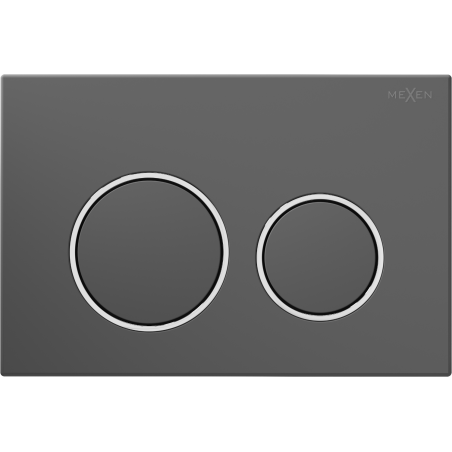 Mexen Fenix 07 XS tlačítko splachování, gun gray - 600766