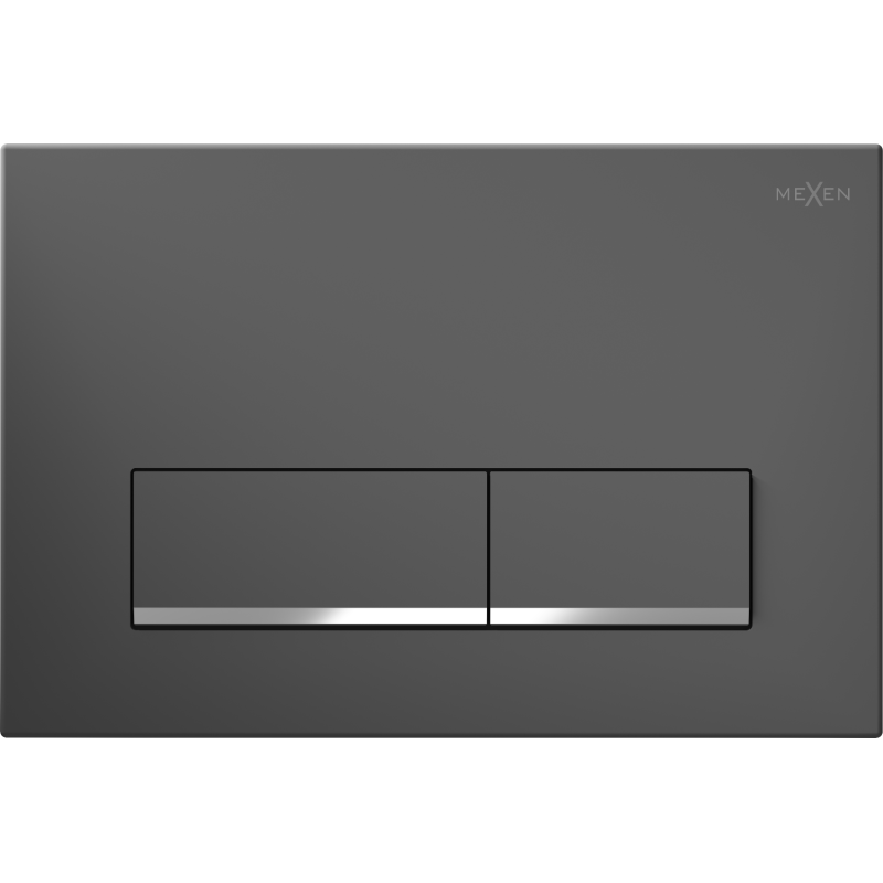 Mexen Fenix 12 splachovací tlačítko, gun gray - 601266