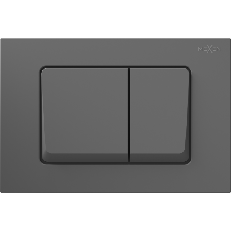 Mexen Fenix 10 XS tlačítko splachování, gun gray - 601066