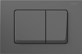 Mexen Fenix 10 XS tlačítko splachování, gun gray - 601066