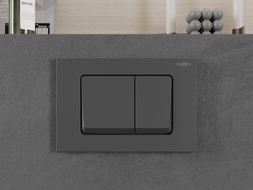 Mexen Fenix 10 XS tlačítko splachování, gun gray - 601066