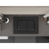 Mexen Fenix 10 XS splachovací tlačítko, gun gray - 601066